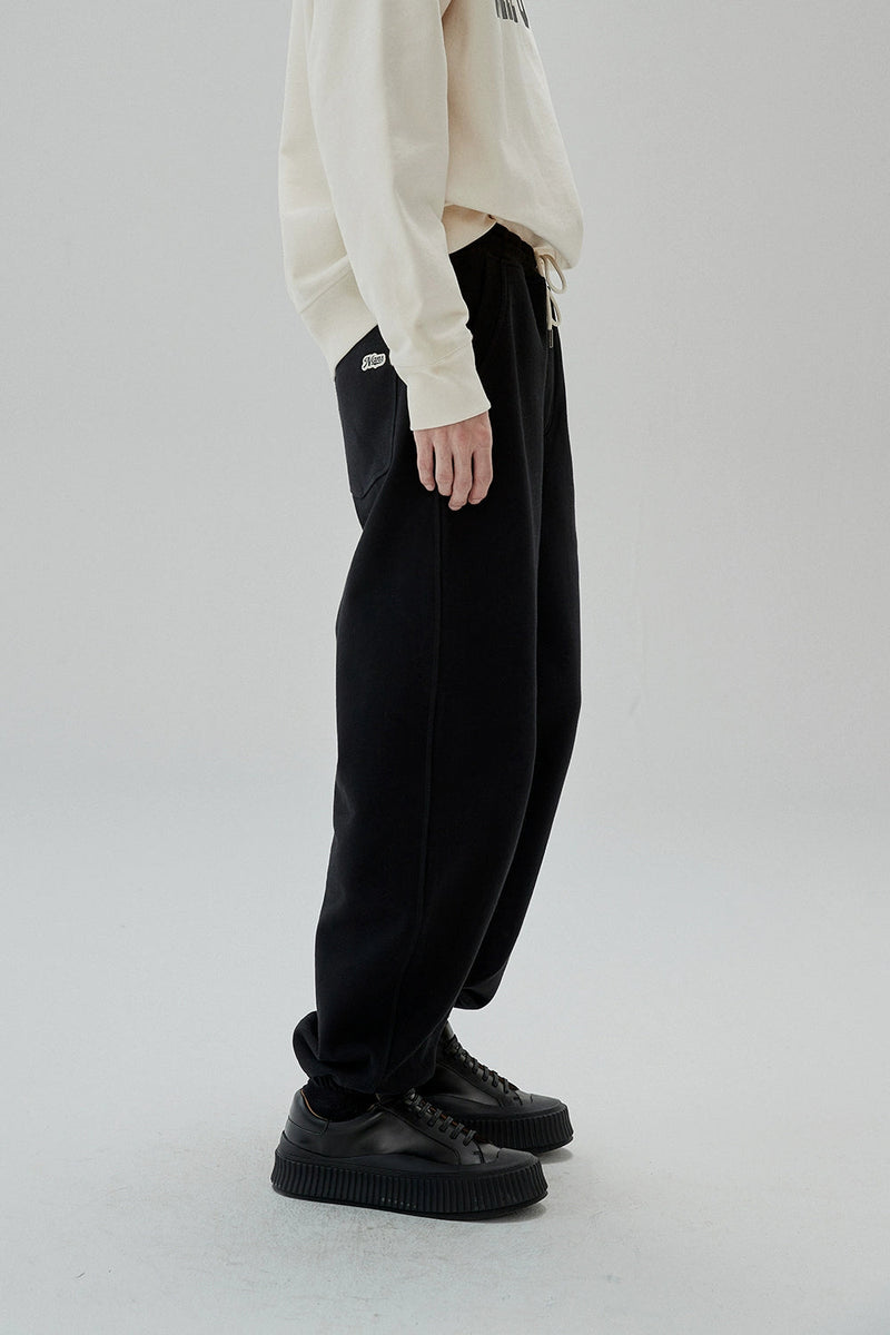 Full Zip Hooded Sweatshirt & Straight Leg Cuffed Pants Set