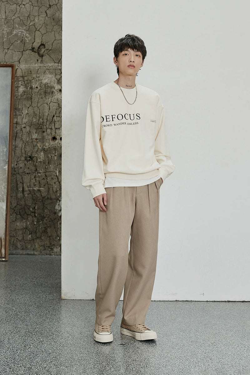 Classic Double-pleated Dress Pants
