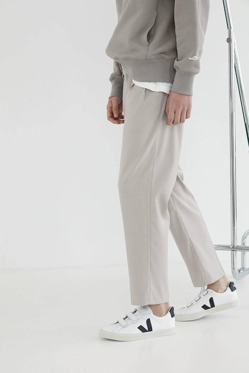 Double-pleated Comfort Dress Pants