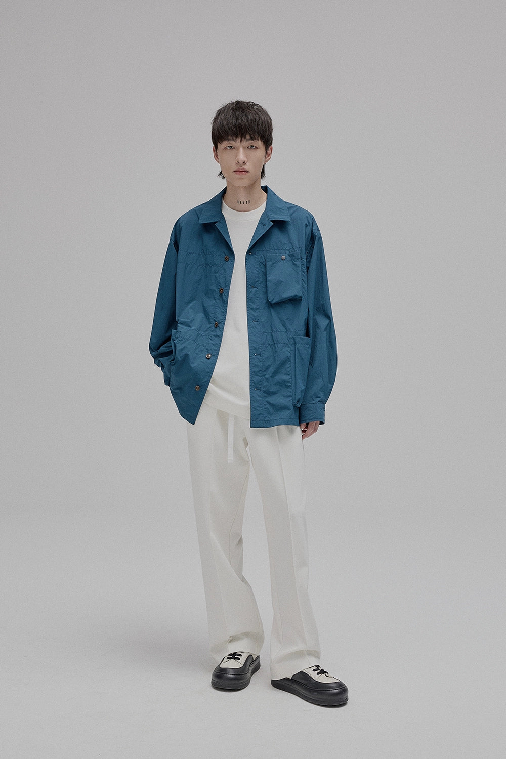 Lace-up Straight Full/short Pants