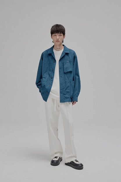 Lace-up Straight Full/short Pants