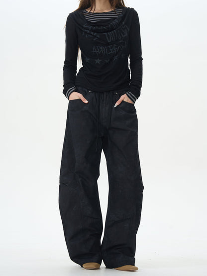 Army Green Baggy Cargo Pants