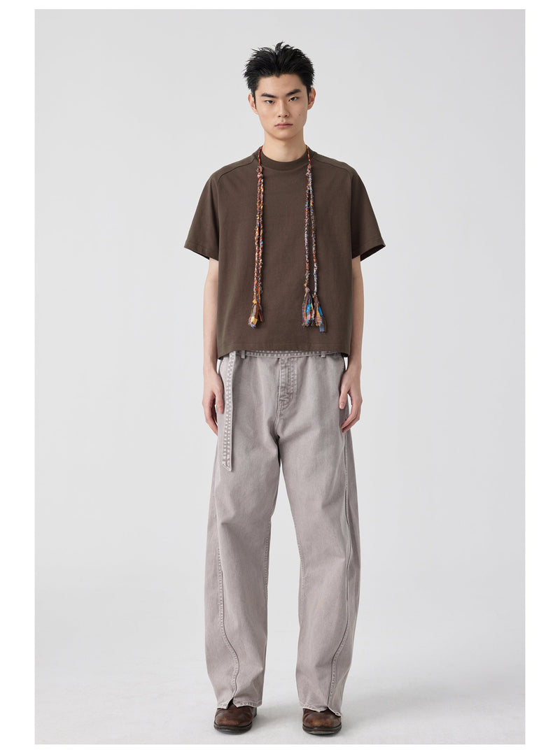 Cropped Fit T-shirt