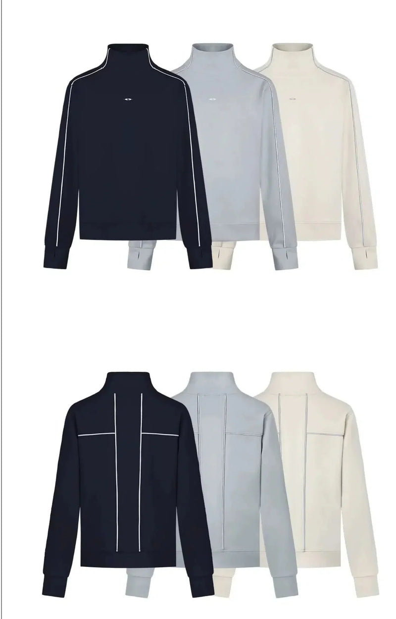 Minimalist Outline Turtleneck Sweater