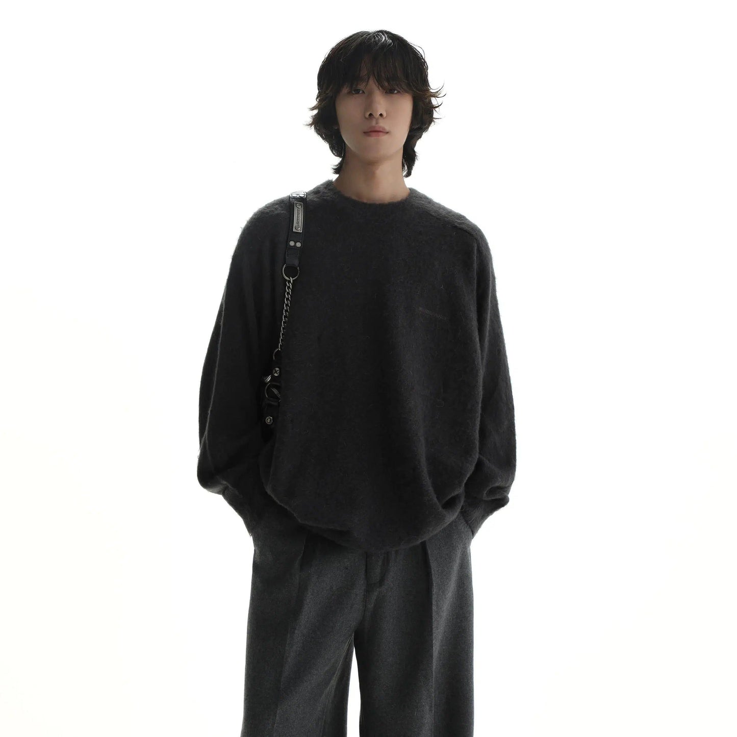 Loose Fit Mohair Sweater