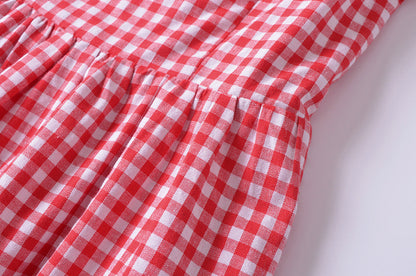 Plaid – Slim Fit Plaid Mini Dress