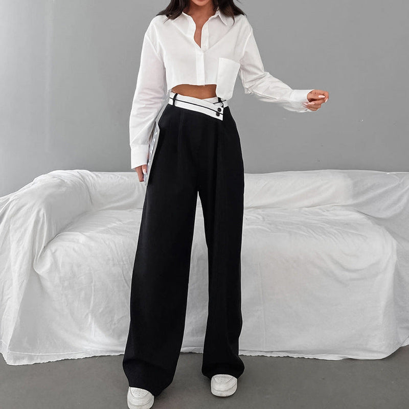 Drape Mopping Pants