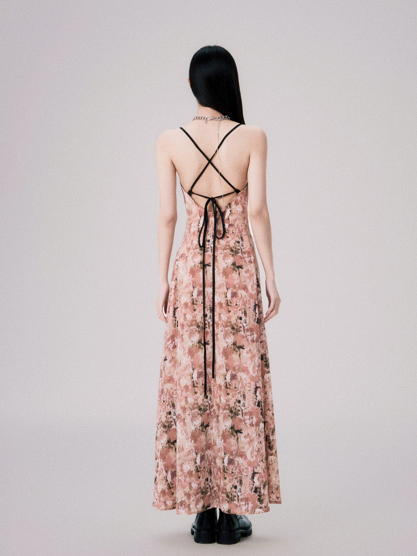 Luluswings Cowl Neck Maxi Dress - Romantic Evening Gown