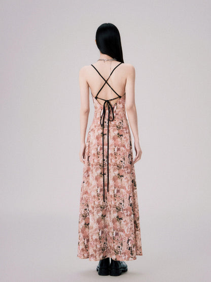 Luluswings Cowl Neck Maxi Dress - Romantic Evening Gown