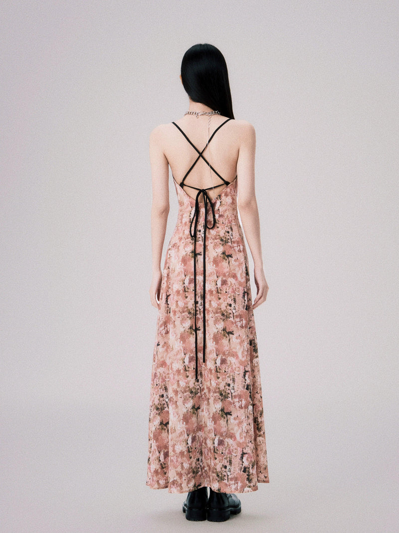 Luluswings Cowl Neck Maxi Dress - Romantic Evening Gown