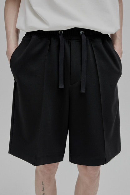 Lace-up Straight Full/short Pants