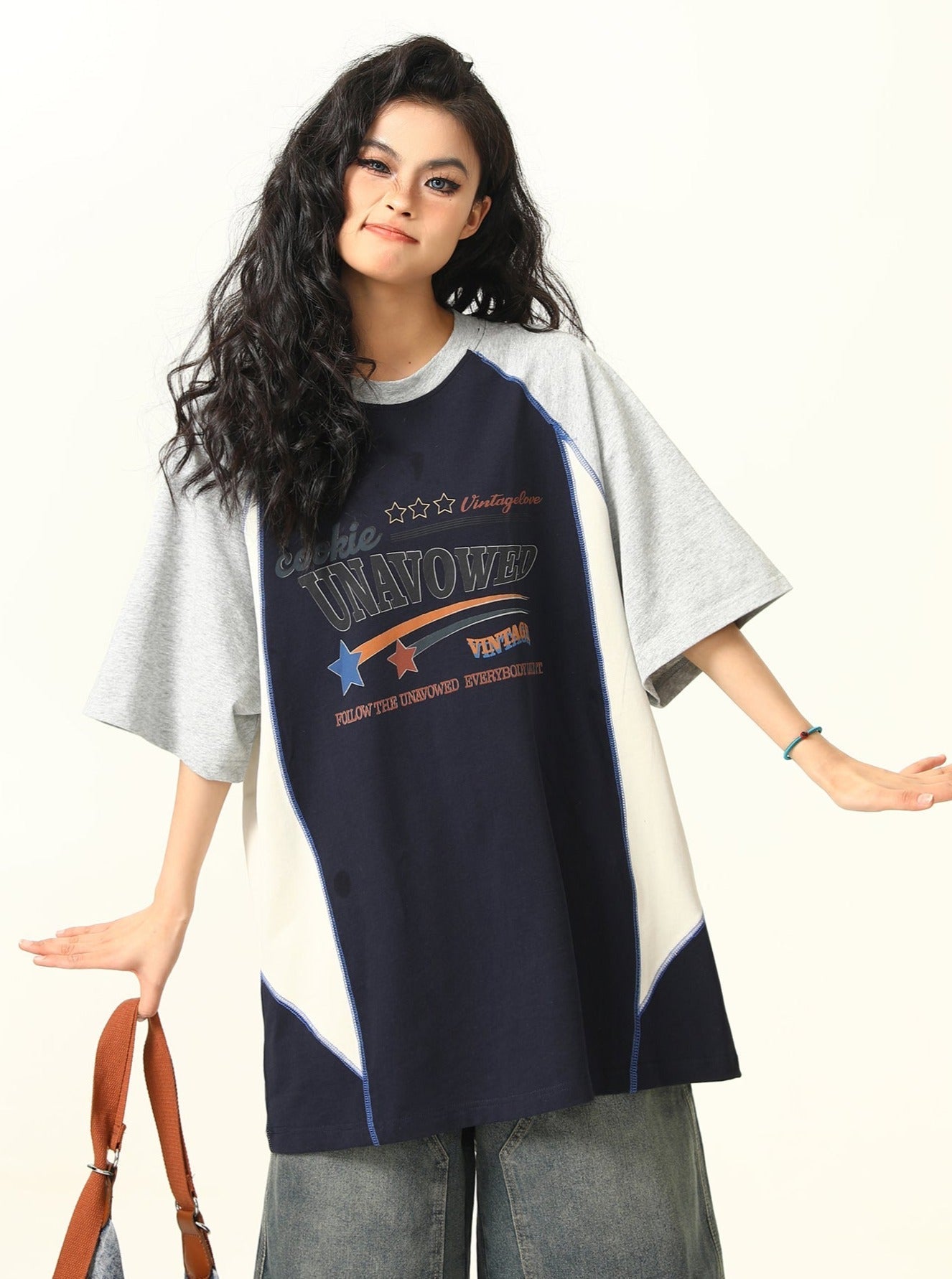 Unavowed Oversized Raglan T-shirt