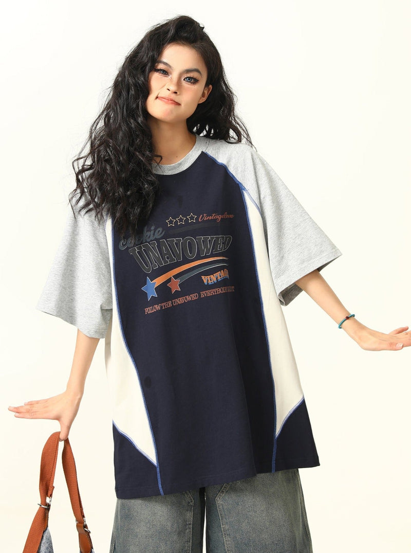 Unavowed Oversized Raglan T-shirt