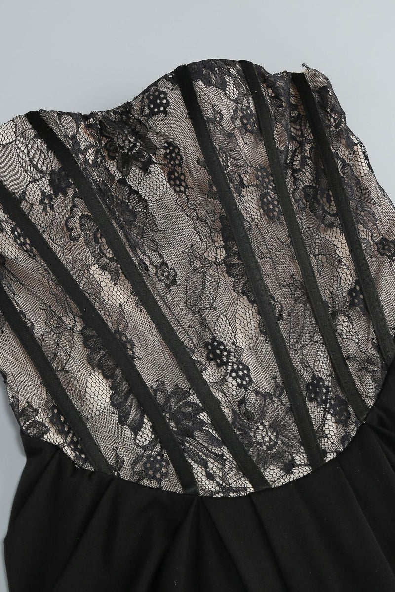Judihe Lace Sheath Maxi Dress