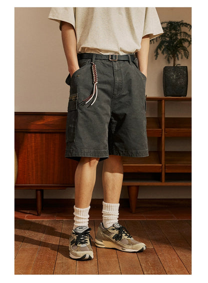 Zippered Pocket Shorts