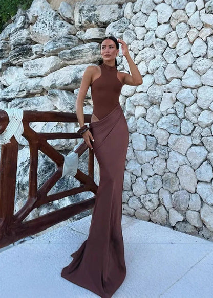 Aurelia One-shoulder Sculpting Maxi Dress