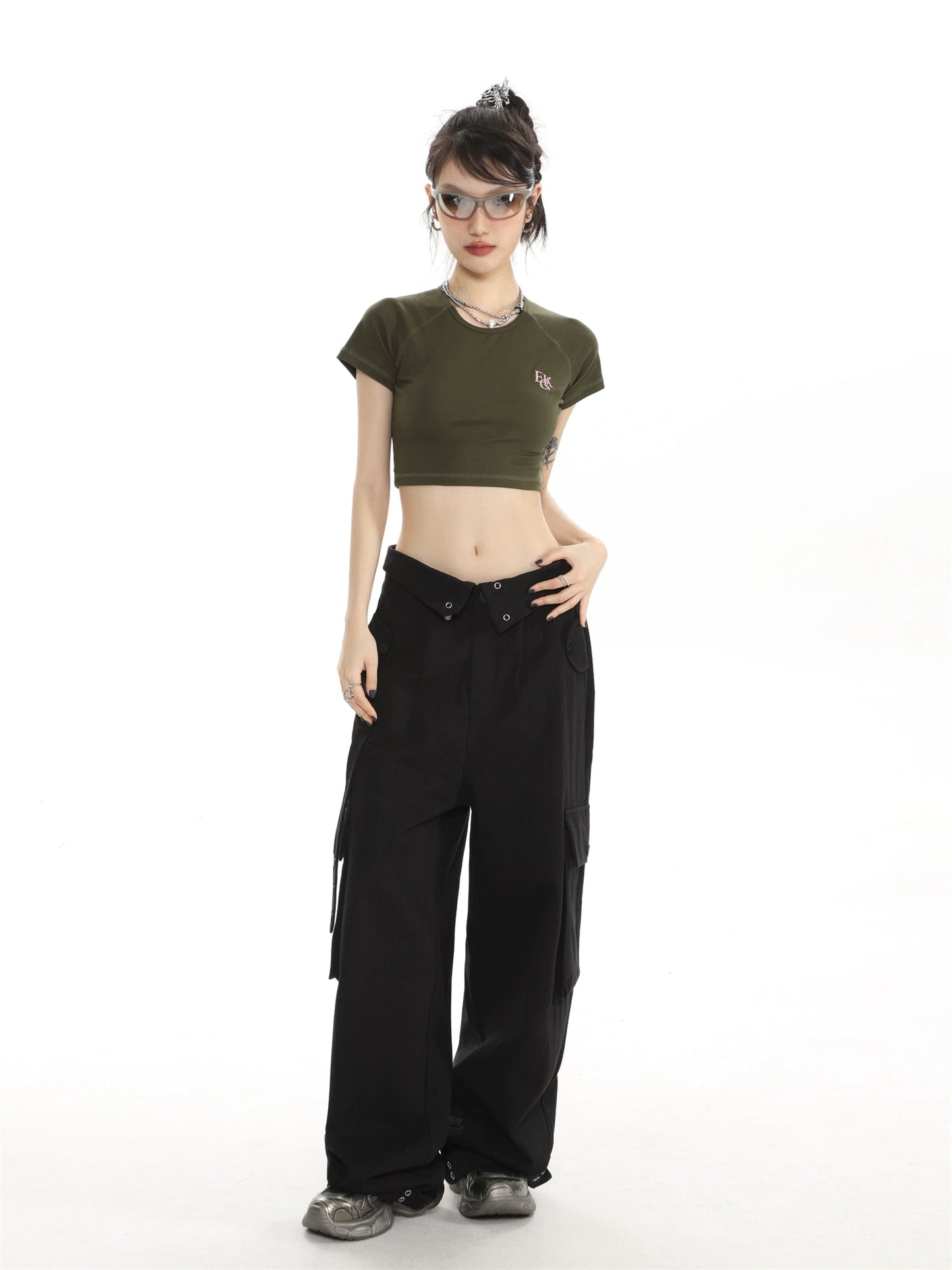 Embroidered Short Sleeve T-shirt