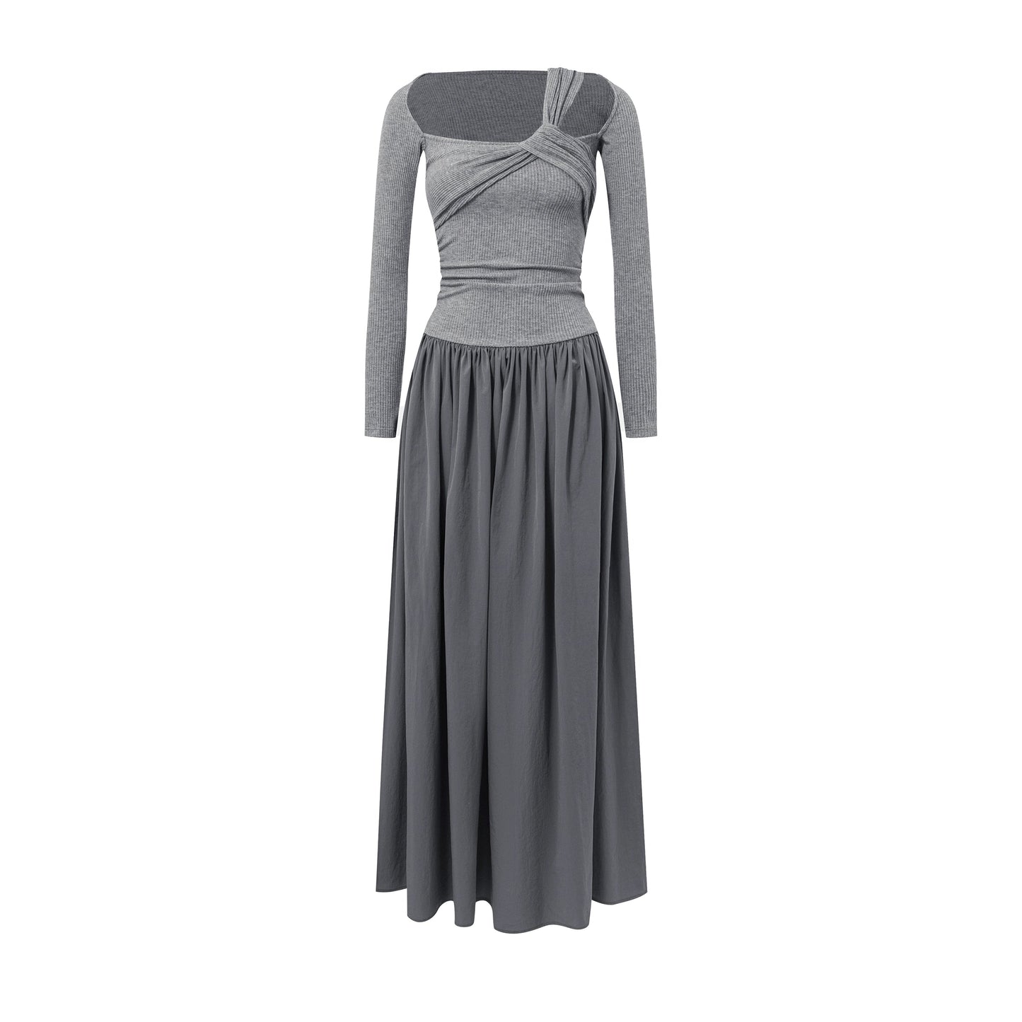 Cloud Twist Maxi Dress
