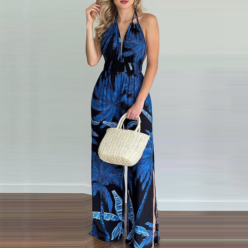 Clothing Digital Printing Colorful Jumpsuit