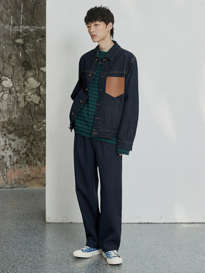 Classic Double-pleated Dress Pants
