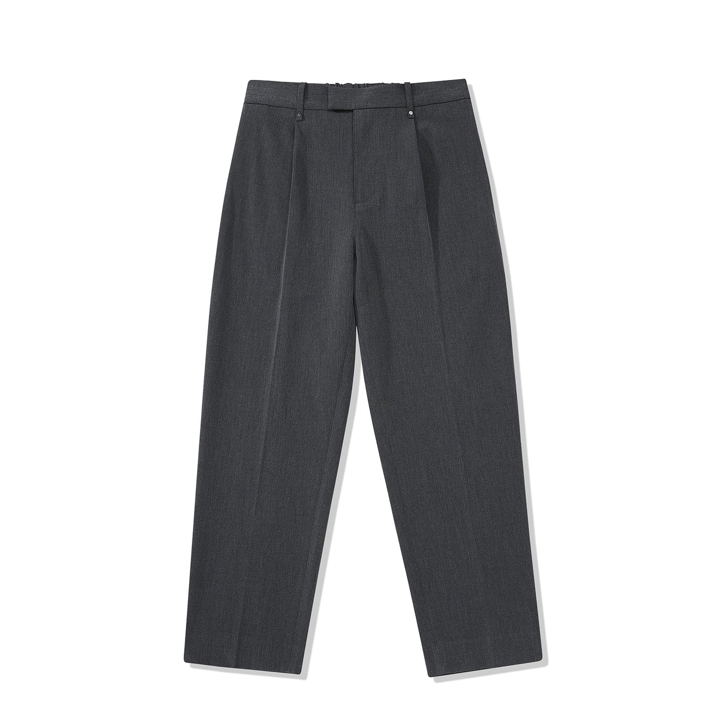 Elastic Waist Wide-leg Cropped Pants
