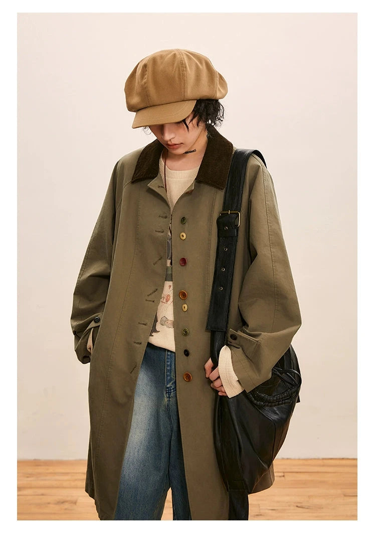 Octopusme -inspired Oversized Coat - Multi-color