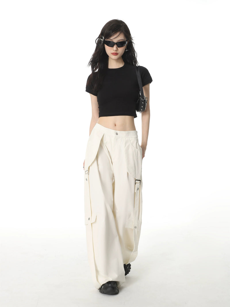 Color Regular Shoulder Short Sleeve T-shirt