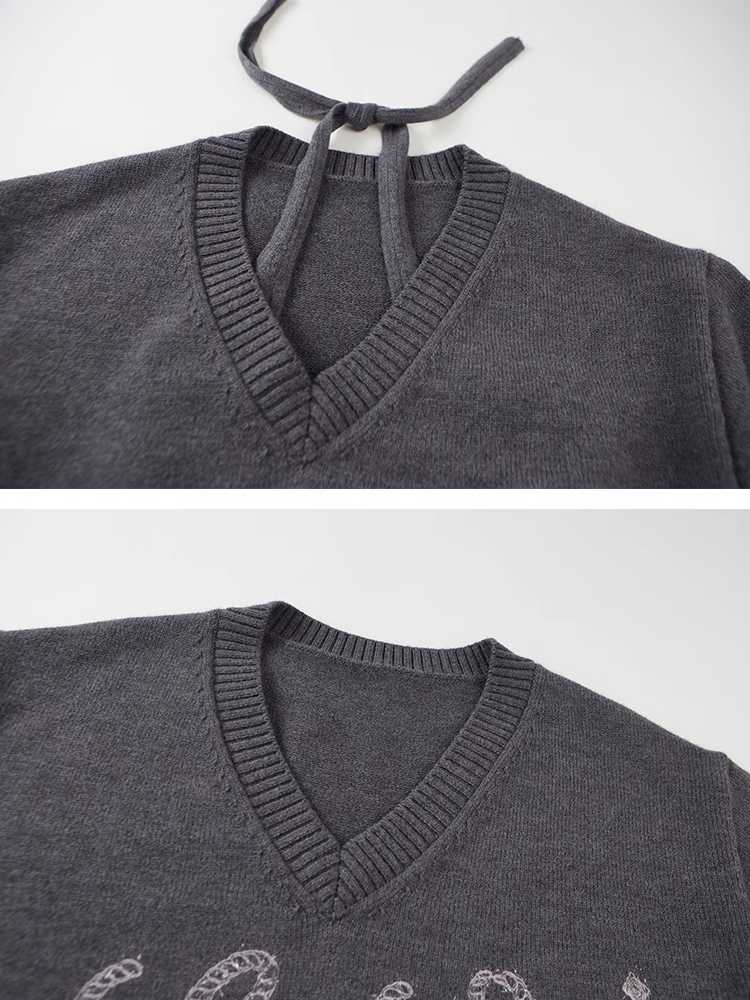 Two-piece Pullover Knit Sweater