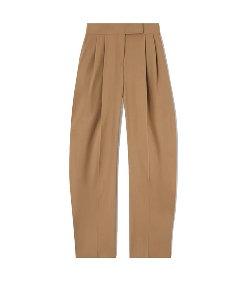 Two Piece Set for Autumn Winter Scarf Cut Profile Blazer High Waist Pants Set