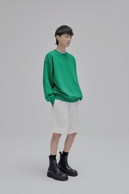 Lace-up Straight Full/short Pants