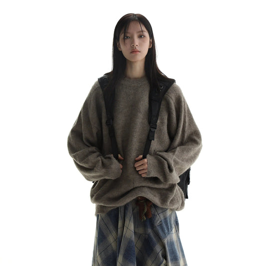 Loose Fit Mohair Sweater