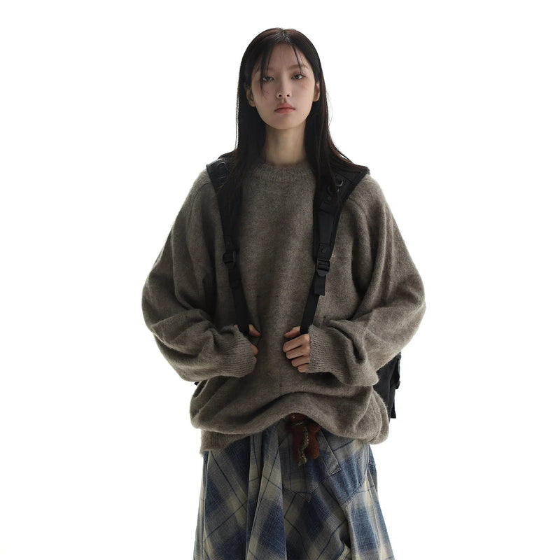 Loose Fit Mohair Sweater