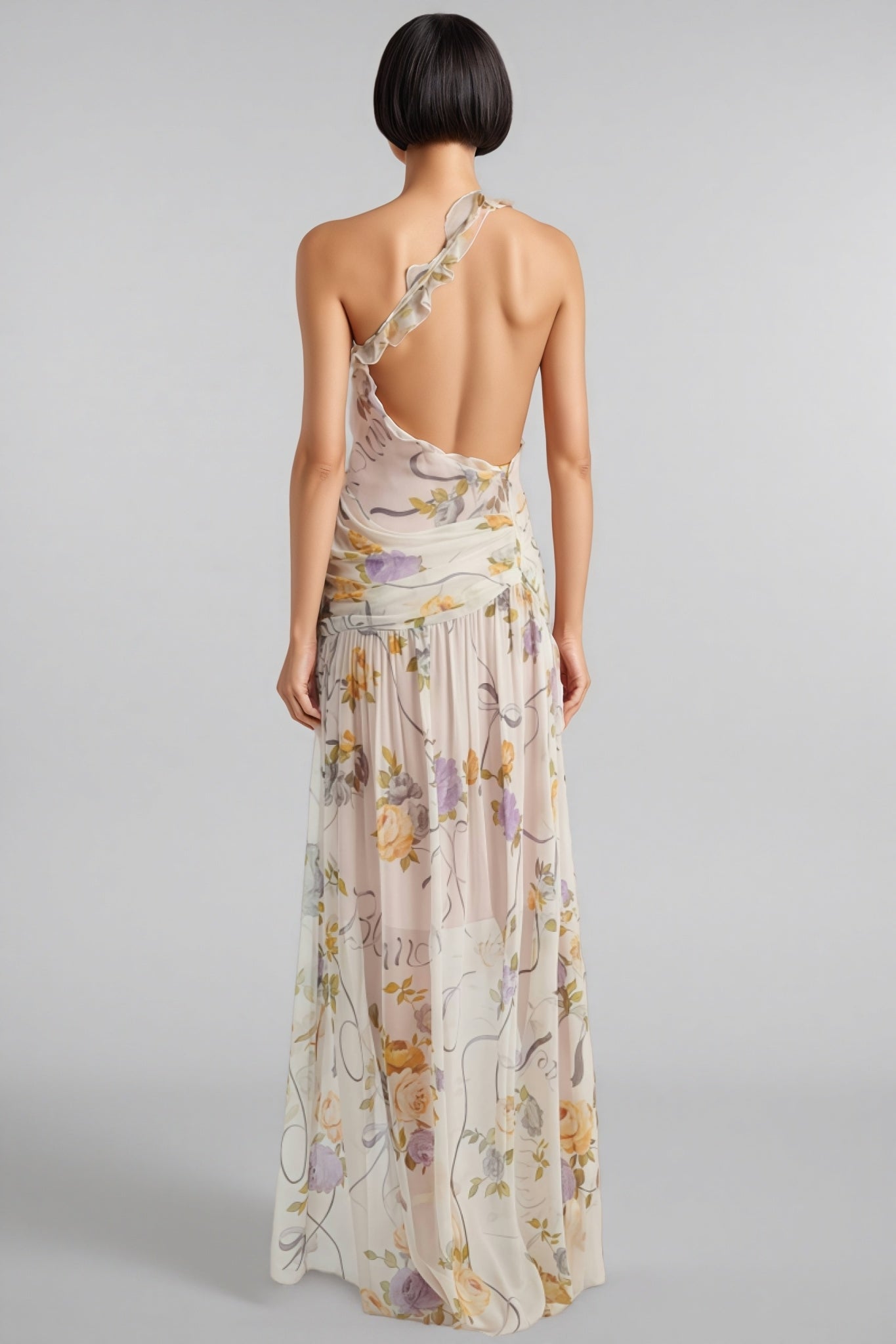 Fanyrt Backless Maxi Dress