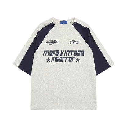 -style Raglan T-shirt
