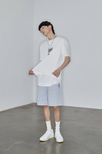 Zippered Pocket Athletic Shorts