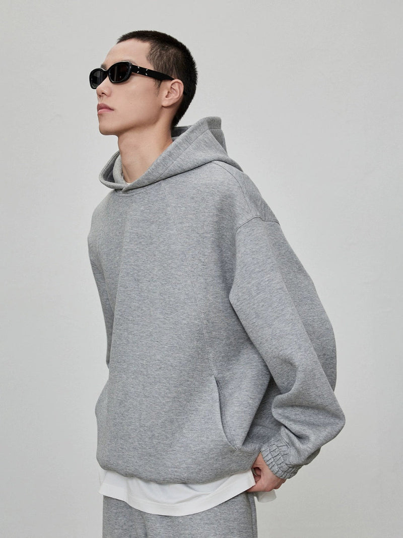 Color Block Pocket Oversized Sweatshirt