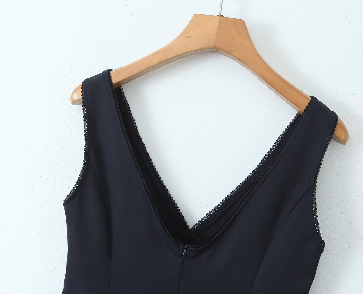 Samyah V-neck Mini Dress