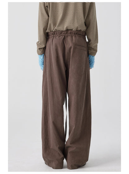 Six-pocket Pleated Kendo Pants
