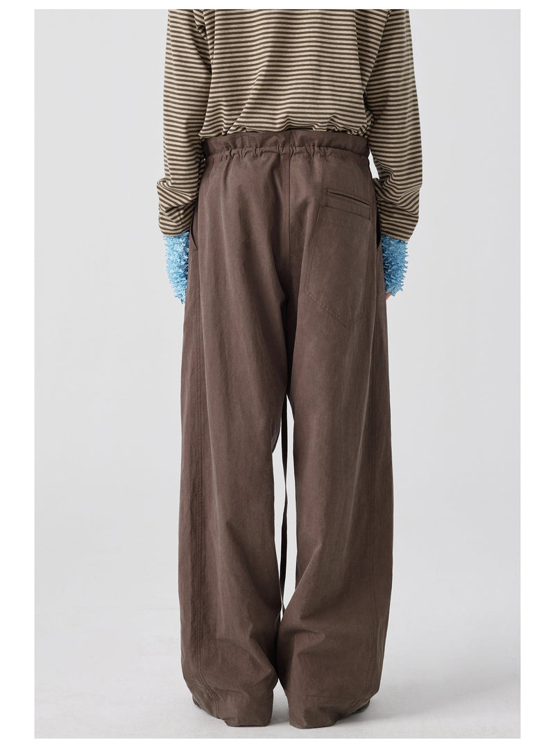 Six-pocket Pleated Kendo Pants