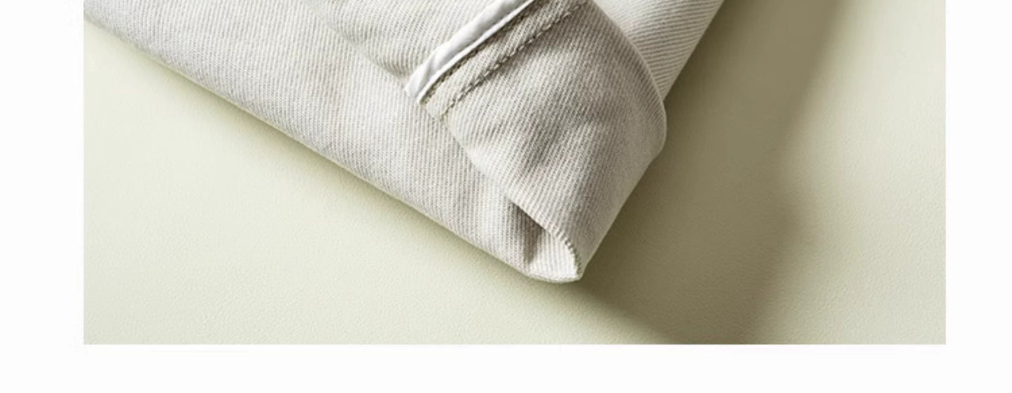 Wide-leg Straight Pantsx