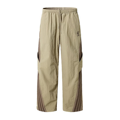 Striped Paratrooper Sports Rushing Pants