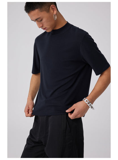 Wool Slim-fit Turtleneck T-shirt