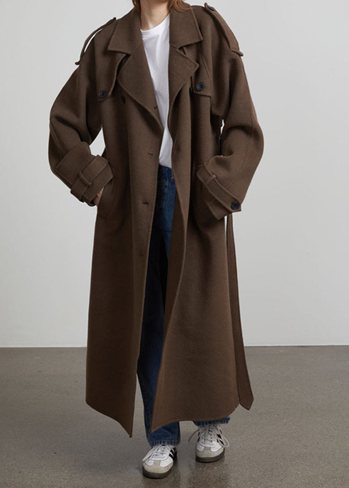 Eleanor - Classic Double-breasted Overcoat