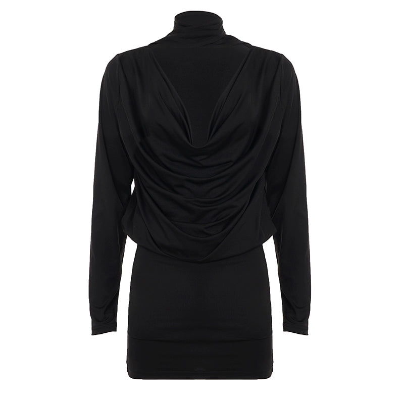 Monica Collared Bodycon Mini Dress