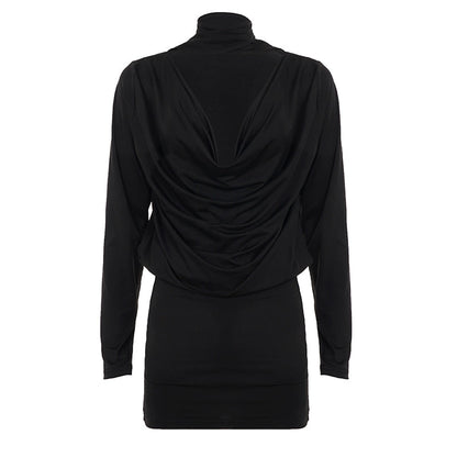 Monica Collared Bodycon Mini Dress
