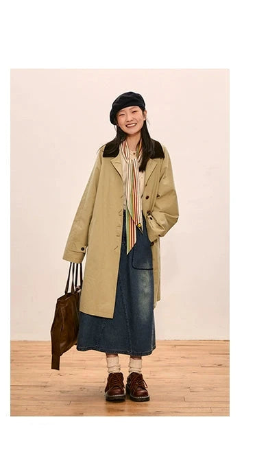 Octopusme -inspired Oversized Coat - Multi-color