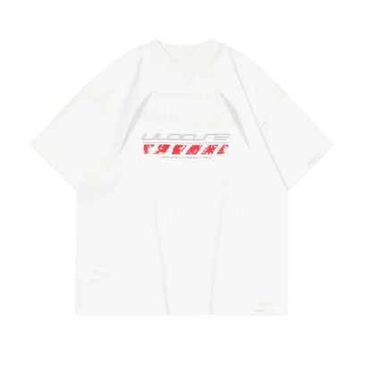 Uloose Distressed Oversized T-shirt