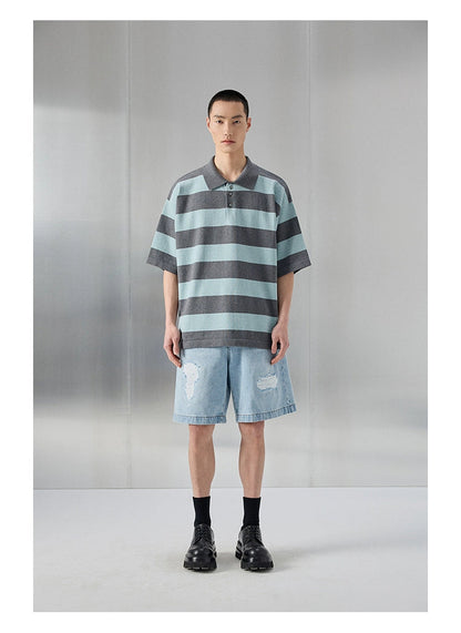 Distressed Patchwork Cropped/short Pants