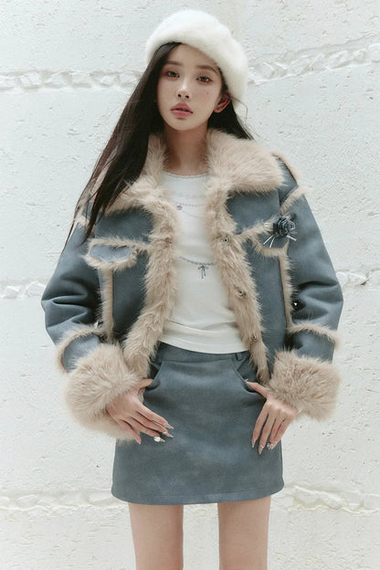 Snow Angel Fur Coat Set-up