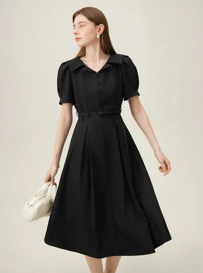 -inspired Silhouette Midi Dress